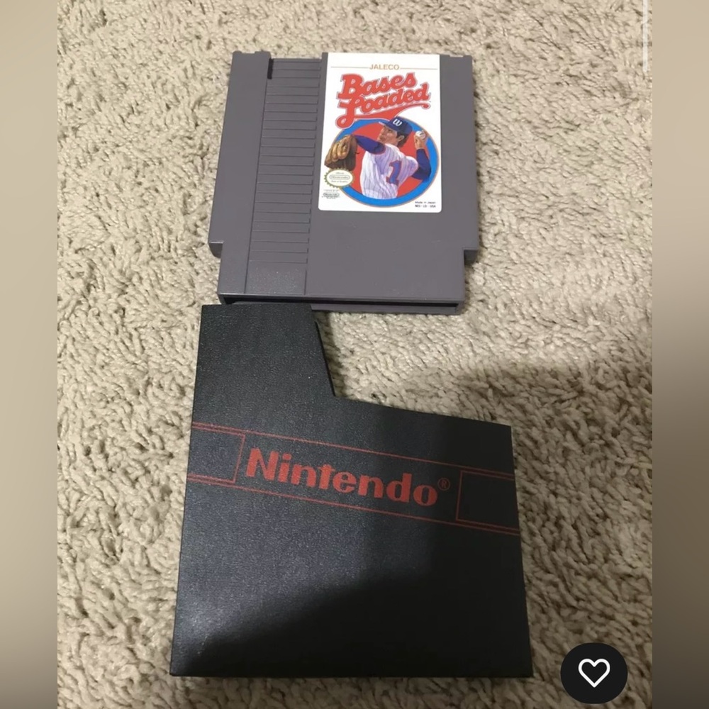 Bases Loaded Nintendo Game